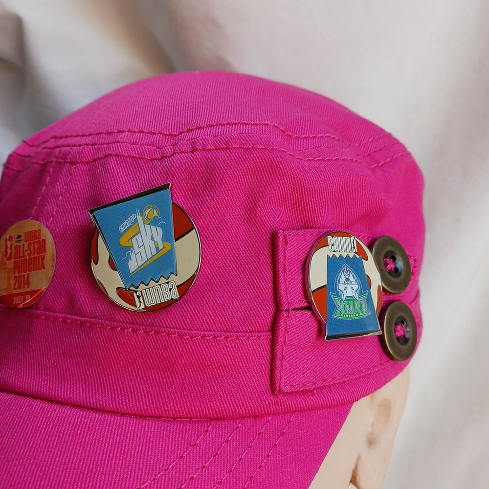 WNBA Pin Collection Hat All Star Phoenix 2014 - Picture 5 of 9